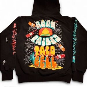 Born X Raised Taco Bell rare hoodie!!!!